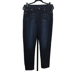 NWOT Diane Gilman Straight Leg Stretchy Jeans - Size 12